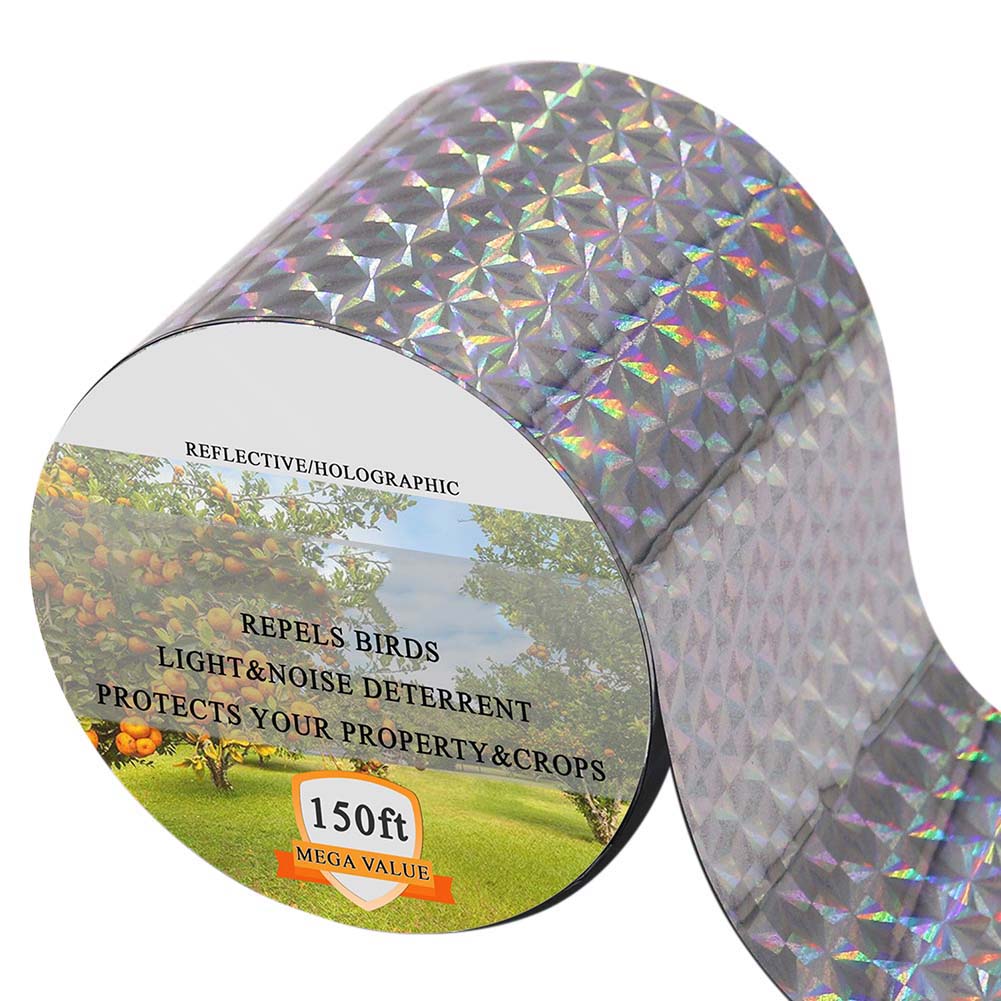 Bird repellent and deterrent bands