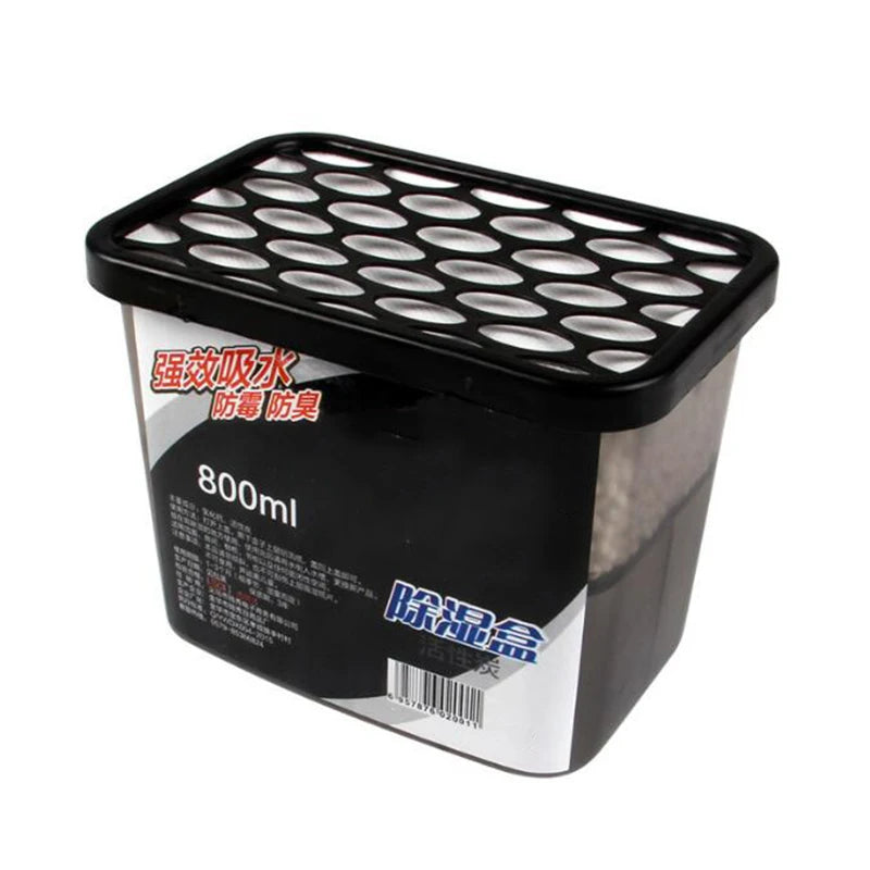 Excellent dehumidifier with activated carbon technology. For a better and bearded dragon/silverfish-free indoor climate (500-800ml)
