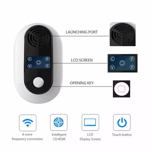 Anti mouse and rat deterrent. Intelligent, poison-free and highly efficient technology
