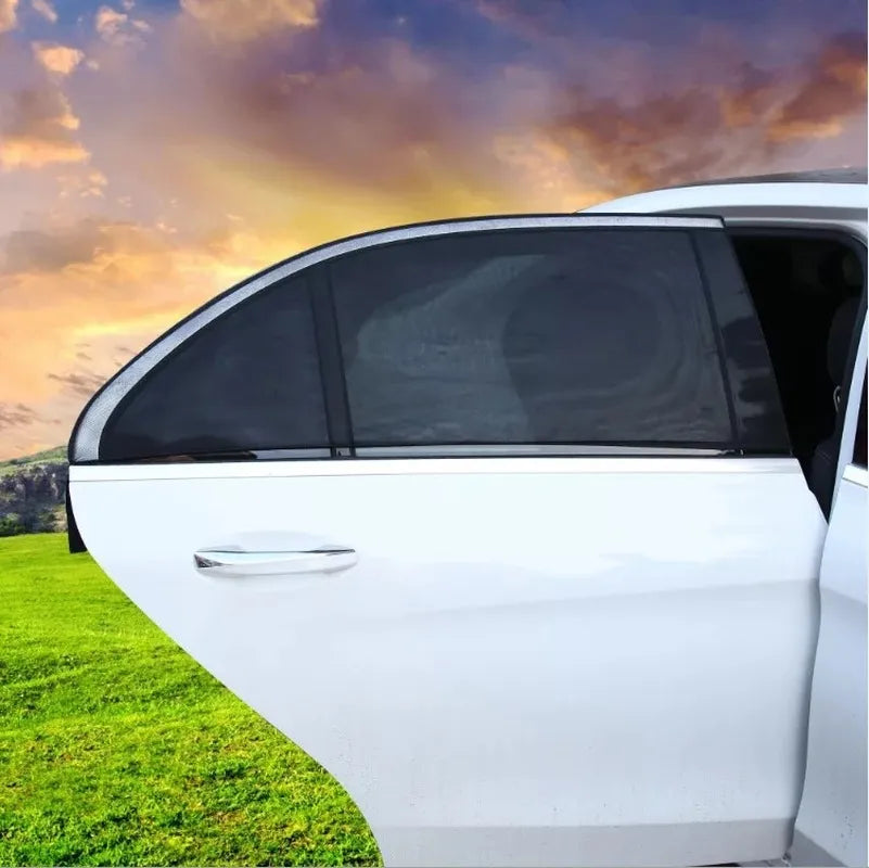 Insect net for the car windows with UV protection
