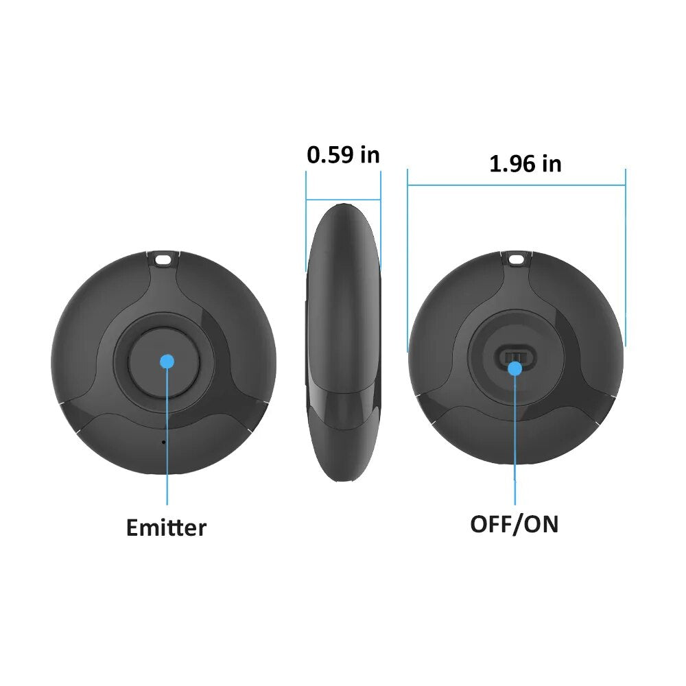 ULTRA EFFECTIVE insect repeller with hook for the dog or the hike