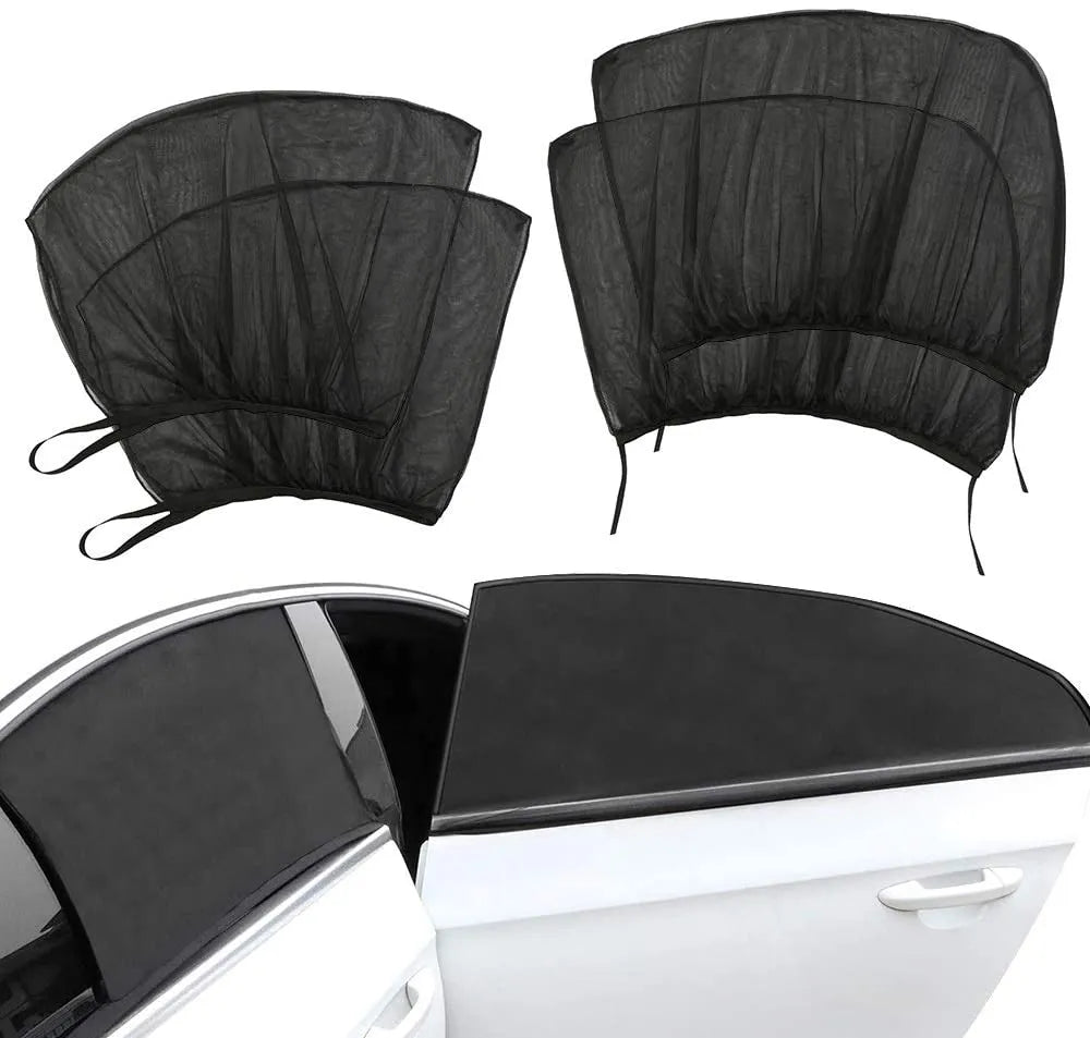 Insect net for the car windows with UV protection