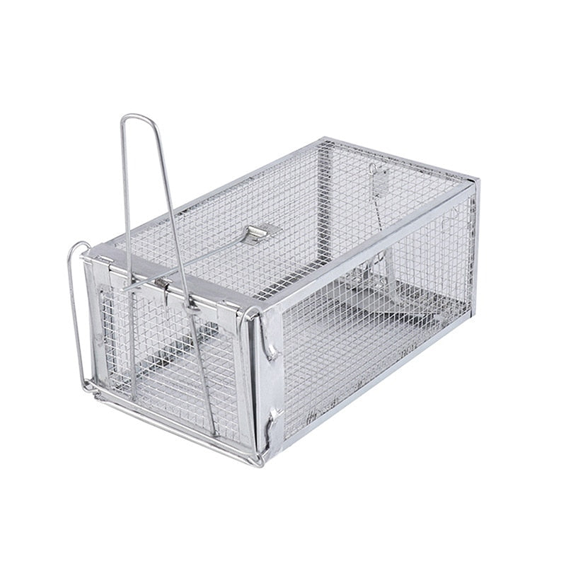 Mouse and rat trap, non-lethal and non-poisonous. Traditional trap.