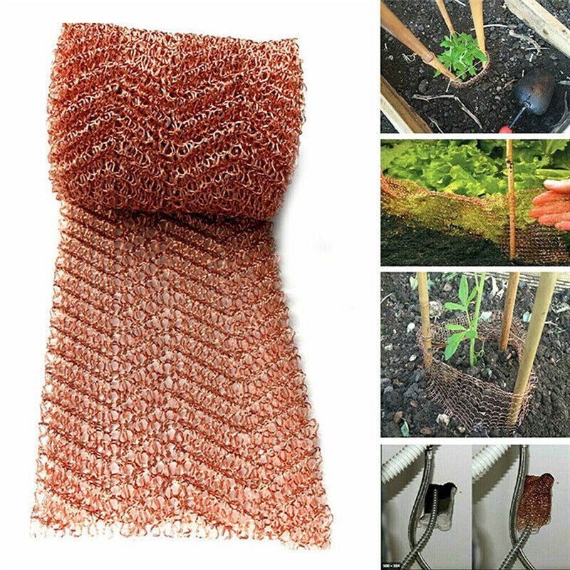 Snail-repellent copper netting (3 to 12 m.)